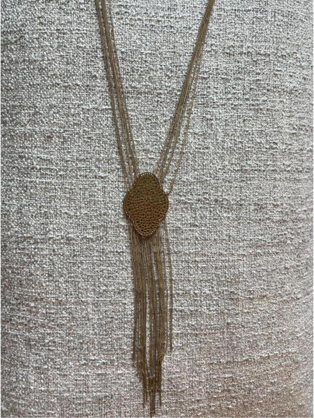 Multi Strand Mesh Necklace
